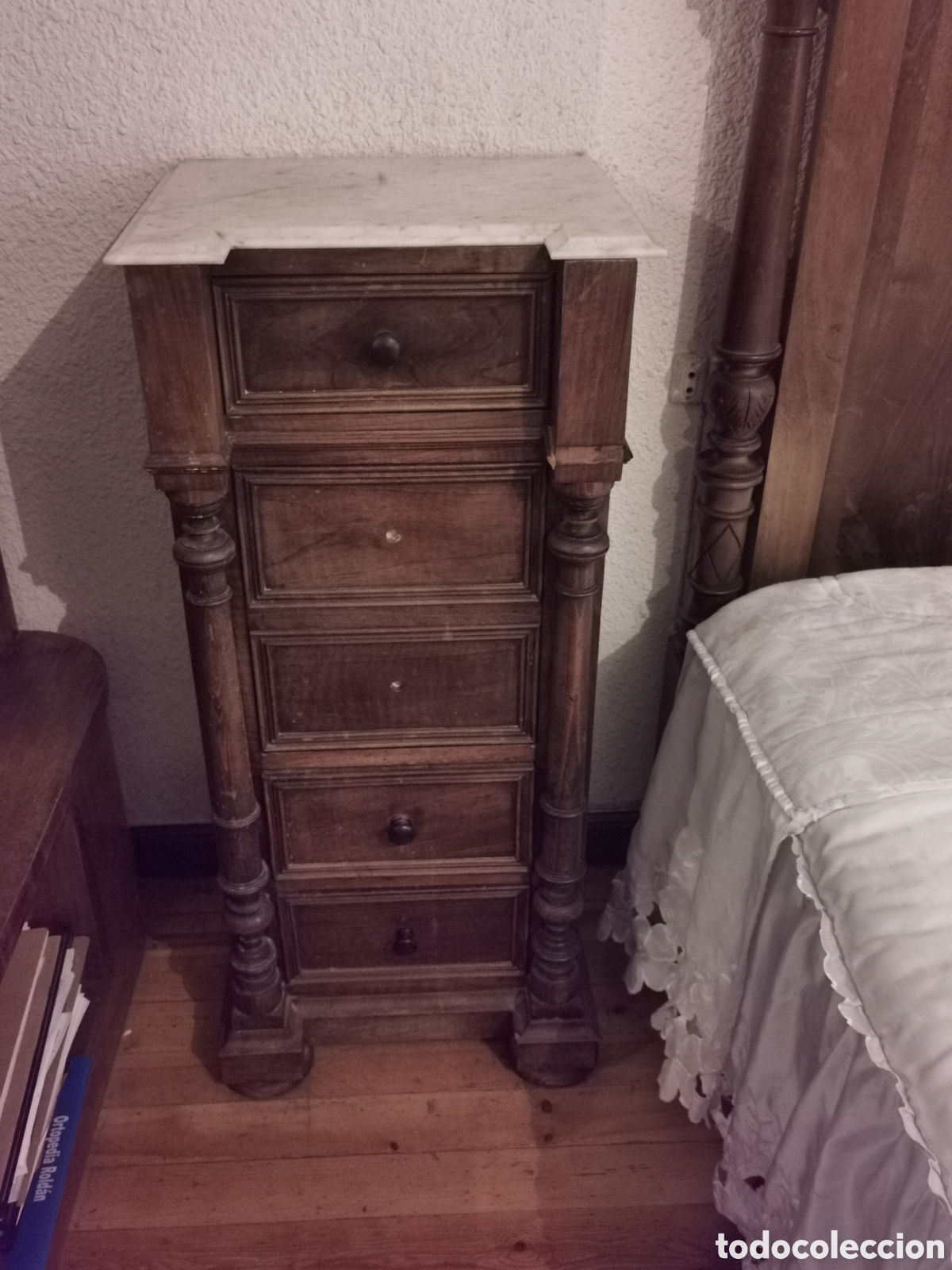 Antig&uuml;edades: Expectacular habitaci&oacute;n Nogal - Foto 8