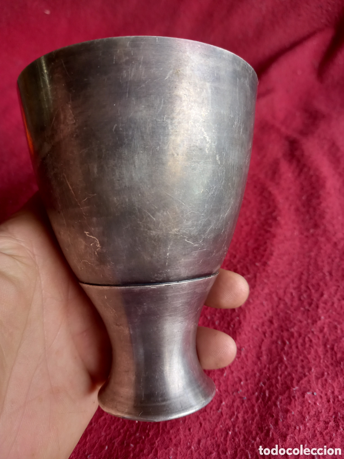 Antig&uuml;edades: COPA O CALIZ CON MARCA EN LA BASE - Foto 3