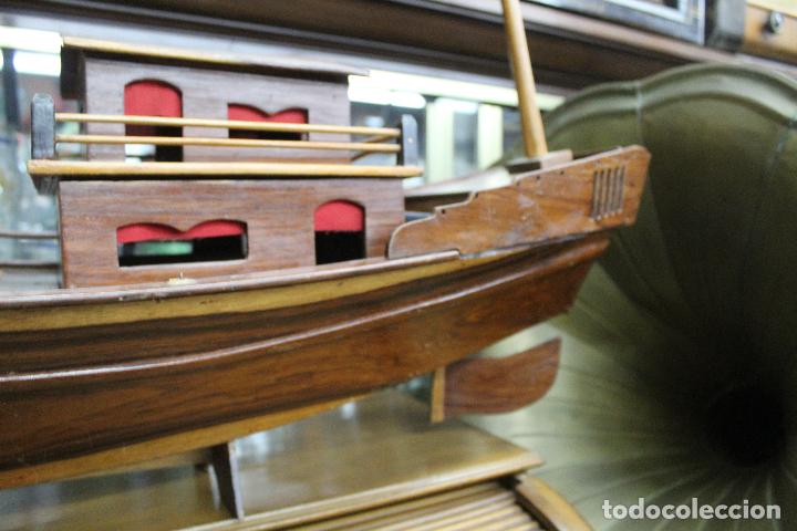 Antig&uuml;edades: Barco de madera - Foto 7