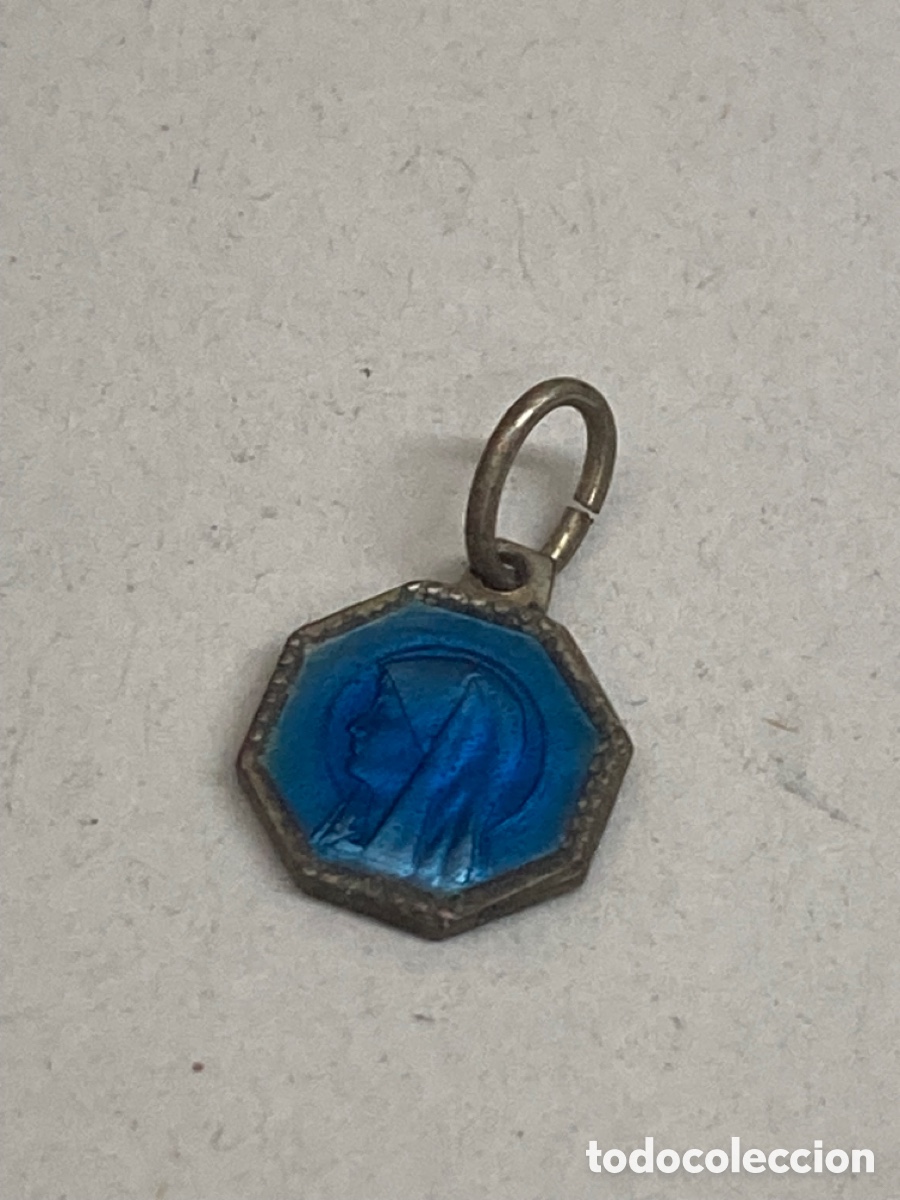 Antig&uuml;edades: Medalla de plata religiosa - Foto 2