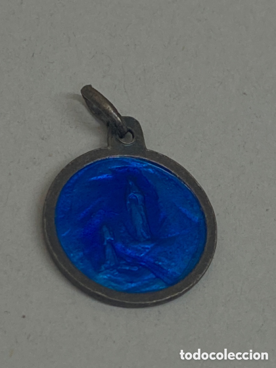 Antig&uuml;edades: Medalla de plata religiosa - Foto 2