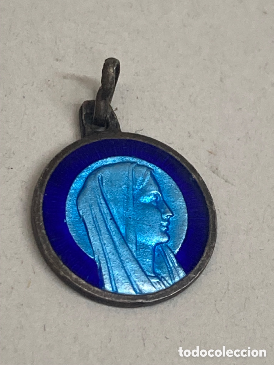 Antig&uuml;edades: Medalla de plata religiosa - Foto 1