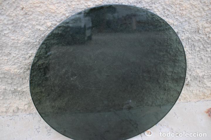 Antig&uuml;edades: mesa de marqueteria con cristal - Foto 7