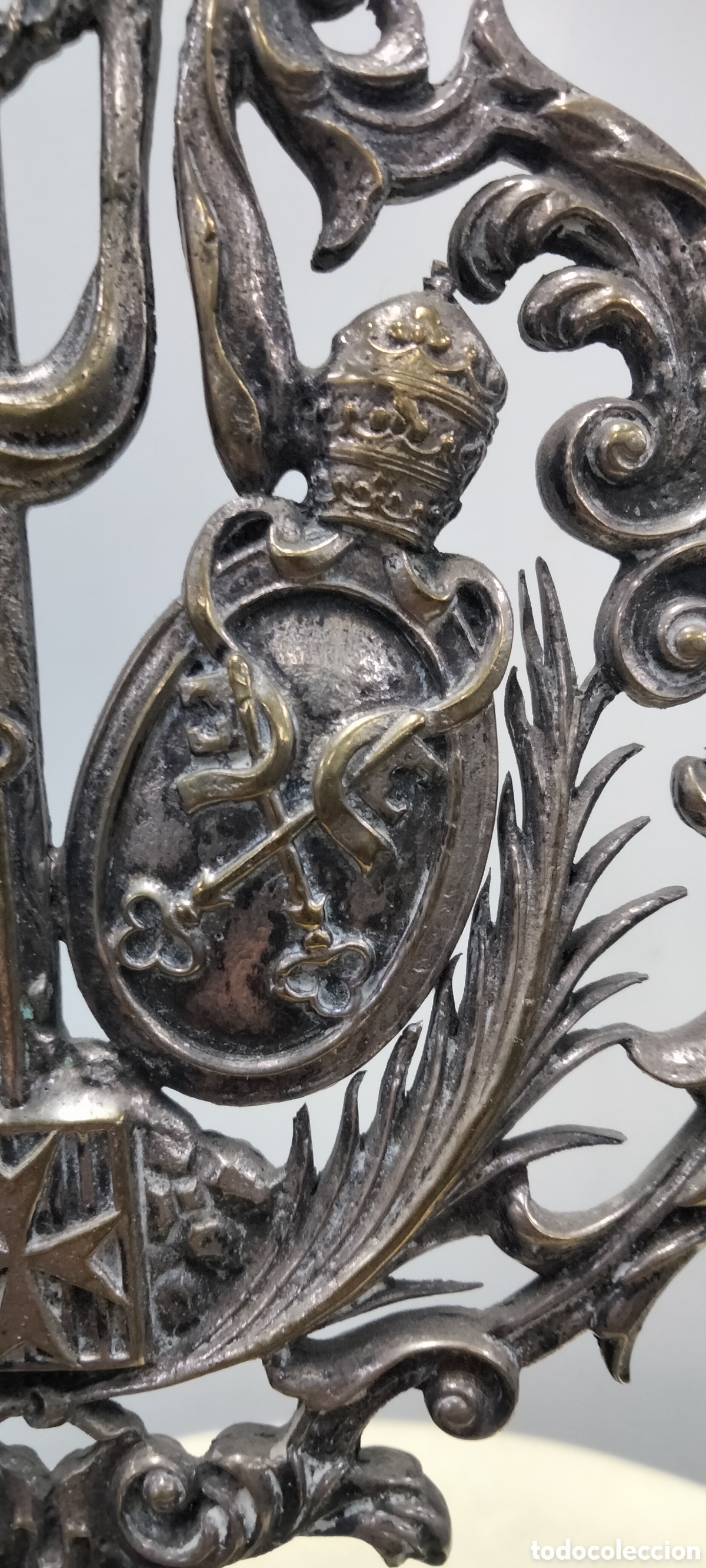 Antig&uuml;edades: INSIGNIA DE SEMANA SANTA BRONCE - Foto 6