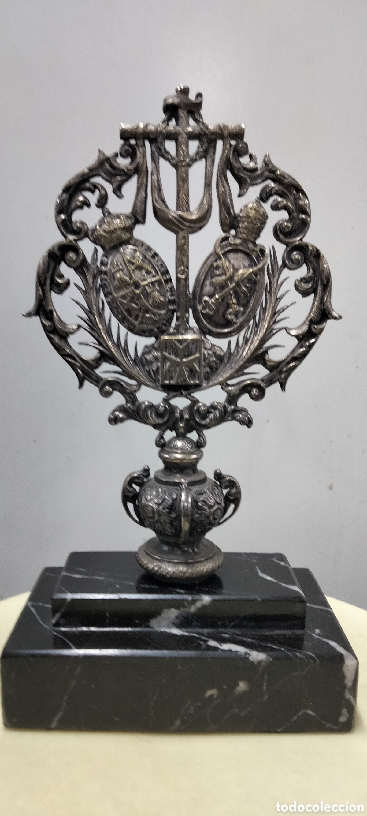 Antig&uuml;edades: INSIGNIA DE SEMANA SANTA BRONCE - Foto 1