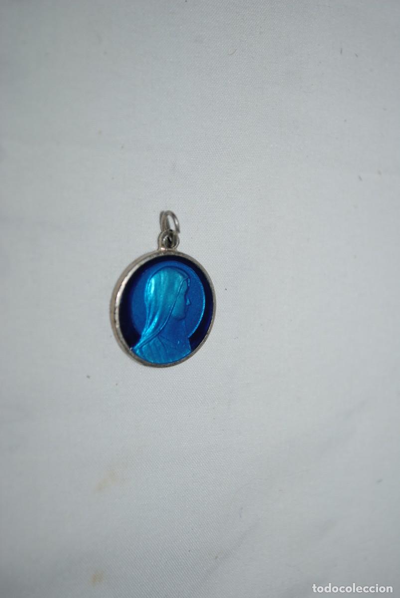 Antig&uuml;edades: MEDALLA DE PLATA ,O PLATEADA Y ESMALTE . - Foto 1