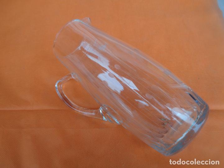 antigua jarra de agua cristal tallado años 40 s - Buy Crystal and glass  from Santa Lucía Cartagena on todocoleccion