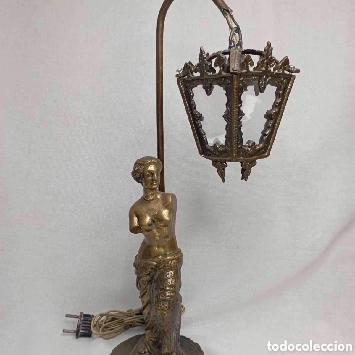 Antig&uuml;edades: L&Aacute;MPARA DE BRONCE - Foto 7