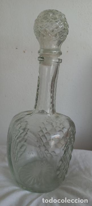 Antig&uuml;edades: DECANTADOR DE CRISTAL. BOTELLA - Foto 4