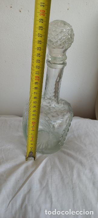 Antig&uuml;edades: DECANTADOR DE CRISTAL. BOTELLA - Foto 5