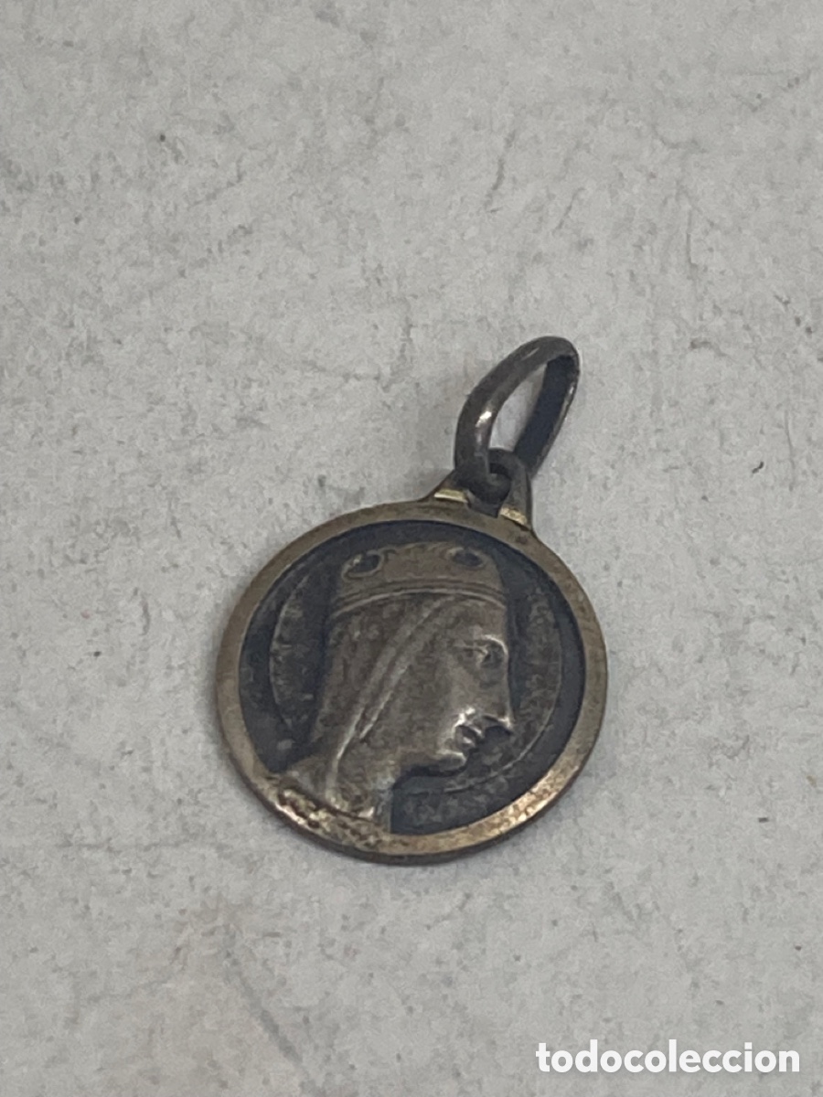 Antig&uuml;edades: Medalla de plata religiosa - Foto 1