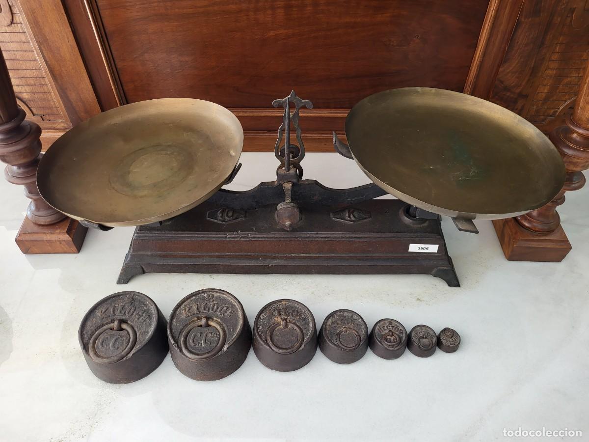 Antig&uuml;edades: Balanza antigua - Foto 2