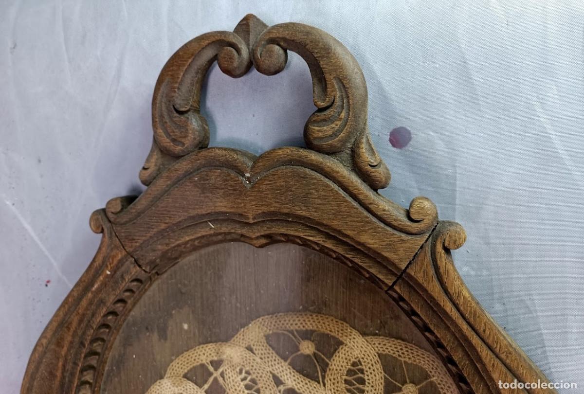 Antig&uuml;edades: bandeja antigua madera circa 1840 - Foto 3