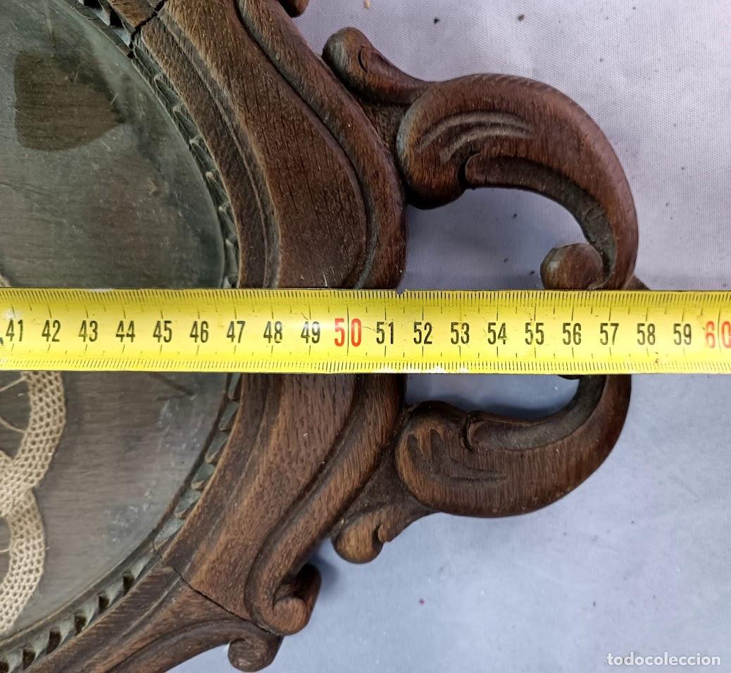 Antig&uuml;edades: bandeja antigua madera circa 1840 - Foto 7