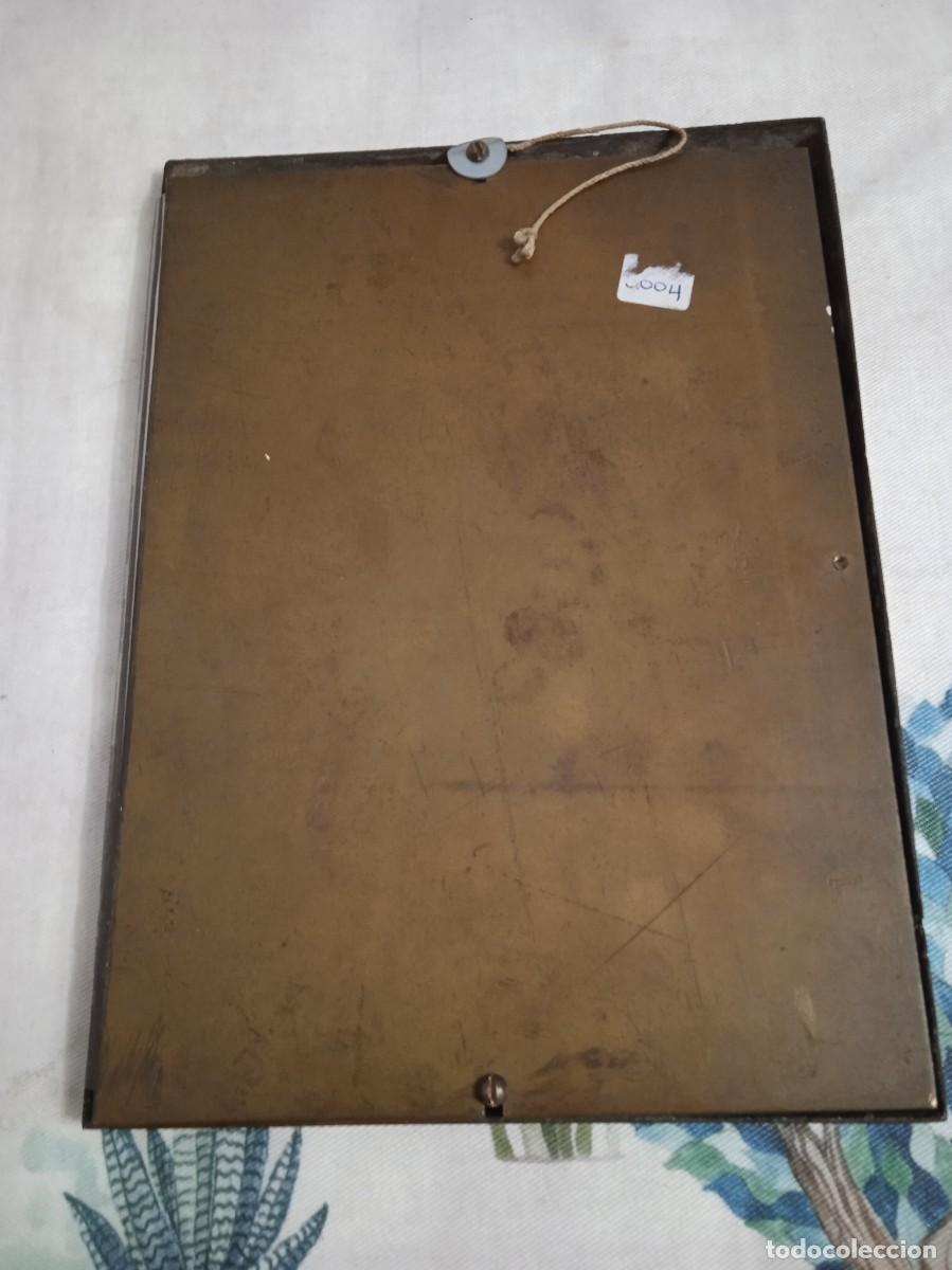 Antig&uuml;edades: Marco de bronce antiguo - Foto 2