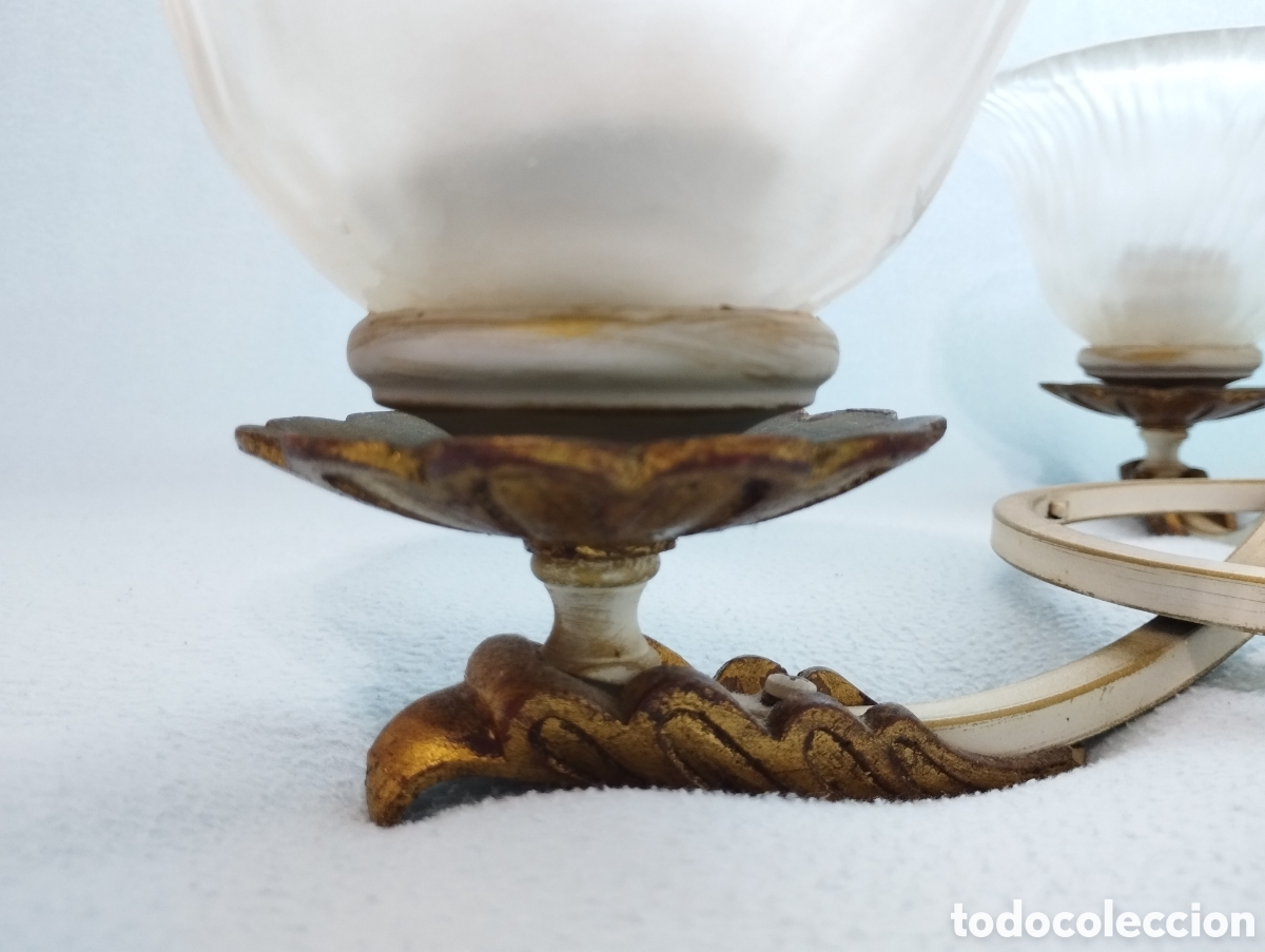 Antig&uuml;edades: L&Aacute;MPARA BEJORAMA ESTILO CL&Aacute;SICA - Foto 5