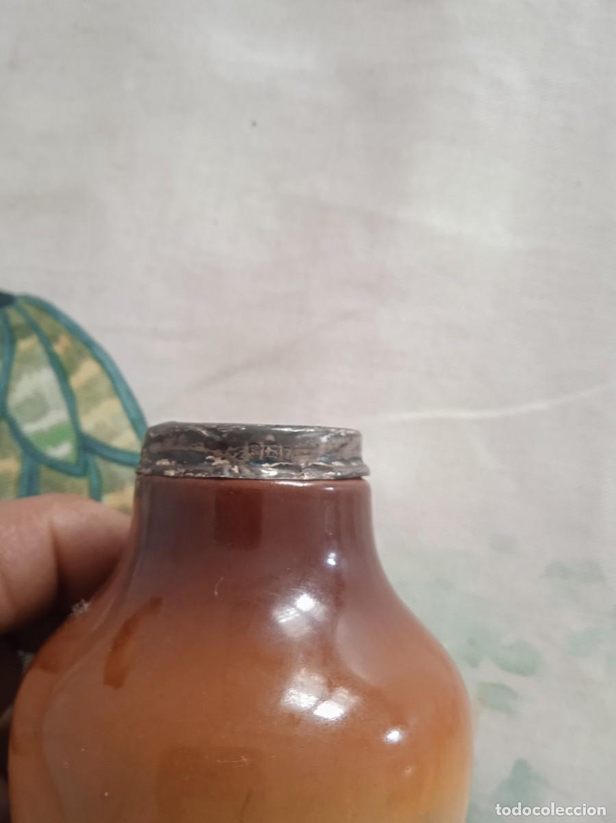 Antig&uuml;edades: Pareja botellas el cuello es de plata - Foto 1