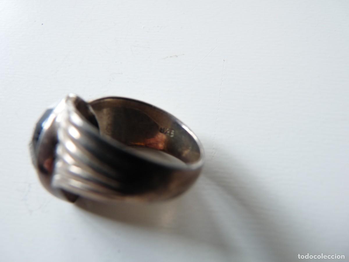 Antig&uuml;edades: ANILLO DE PLATA 925 8 GRAMOS - Foto 4