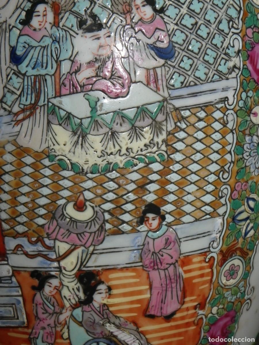 Antig&uuml;edades: Pareja de jarrones de Cant&oacute;n, China, S-XIX - Foto 10