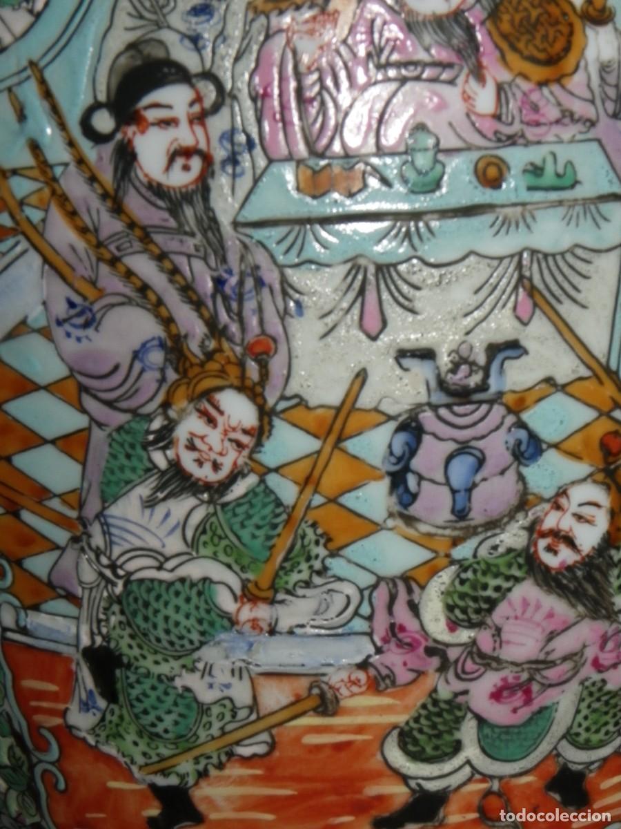 Antig&uuml;edades: Pareja de jarrones de Cant&oacute;n, China, S-XIX - Foto 16
