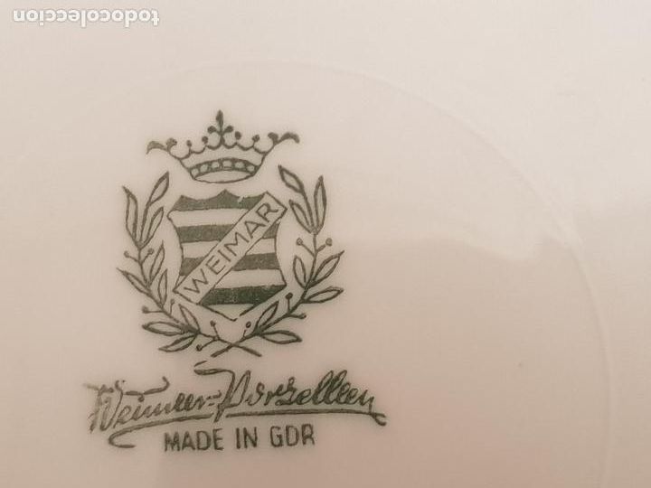 Antig&uuml;edades: PLATO MARCA WEIMAR - Foto 3