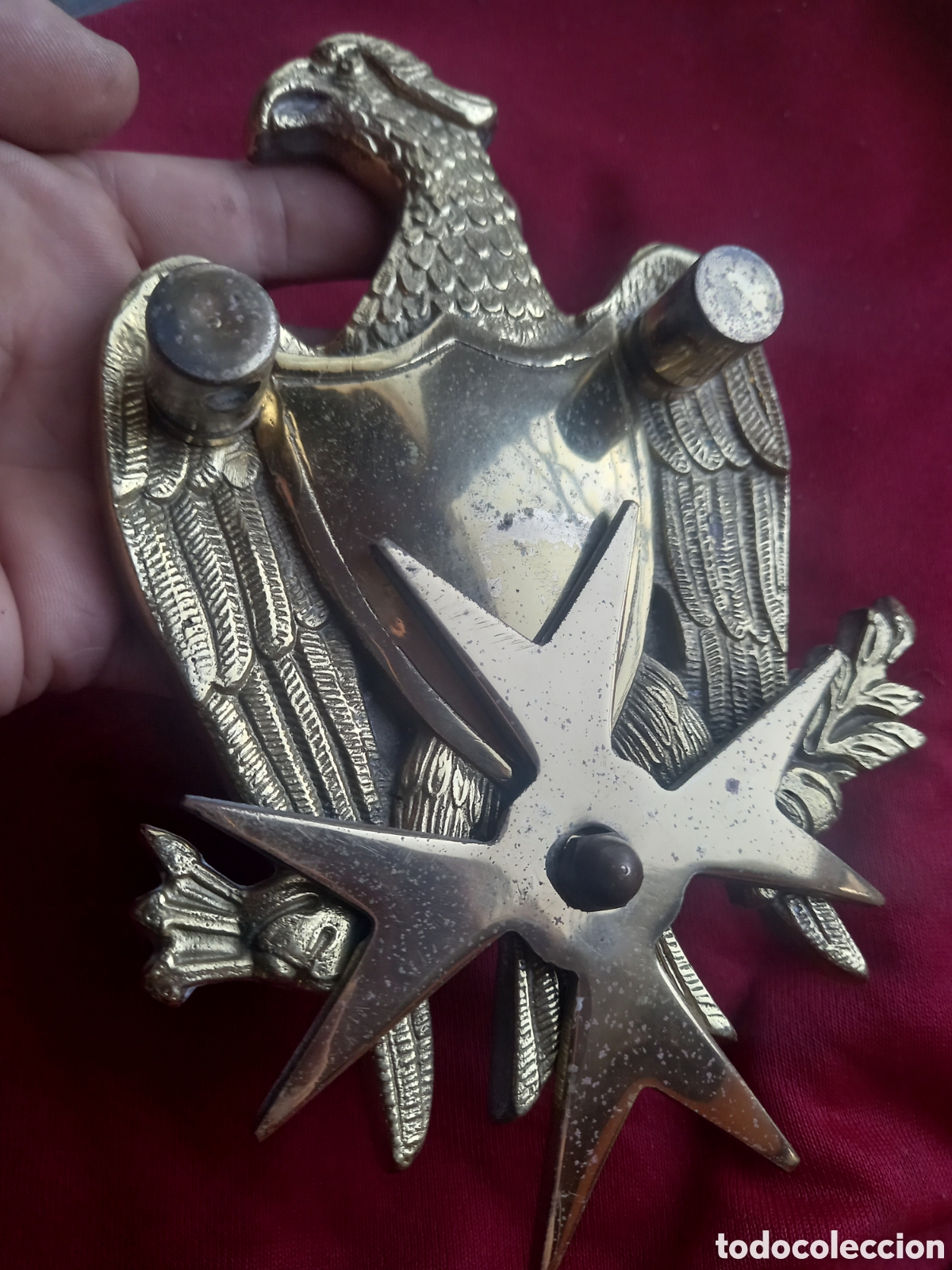 Antig&uuml;edades: AGUILA CON ESCUDO Y ESTRELLA - Foto 3