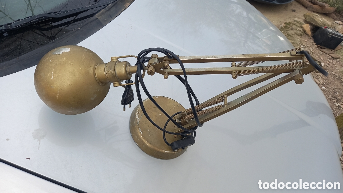 Oggetti Antichi: Antigua l&aacute;mpara de mesa