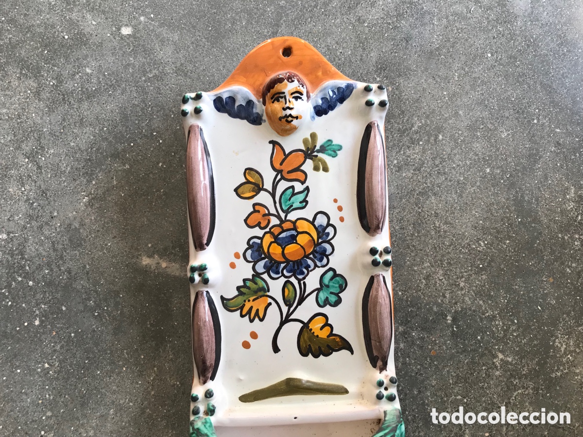 Antig&uuml;edades: Benditera gran tama&ntilde;o - Foto 2