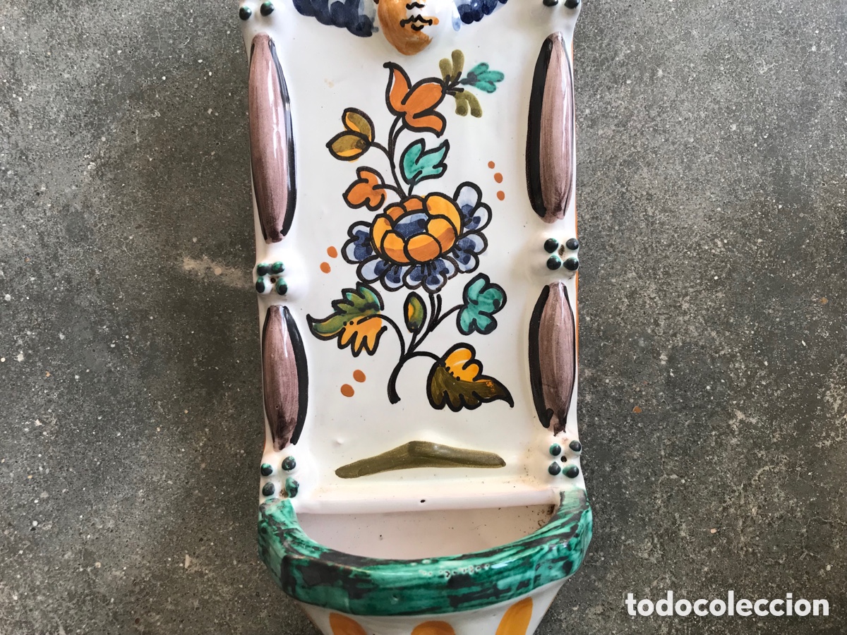 Antig&uuml;edades: Benditera gran tama&ntilde;o - Foto 3