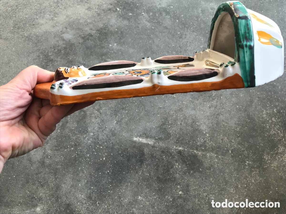 Antig&uuml;edades: Benditera gran tama&ntilde;o - Foto 11