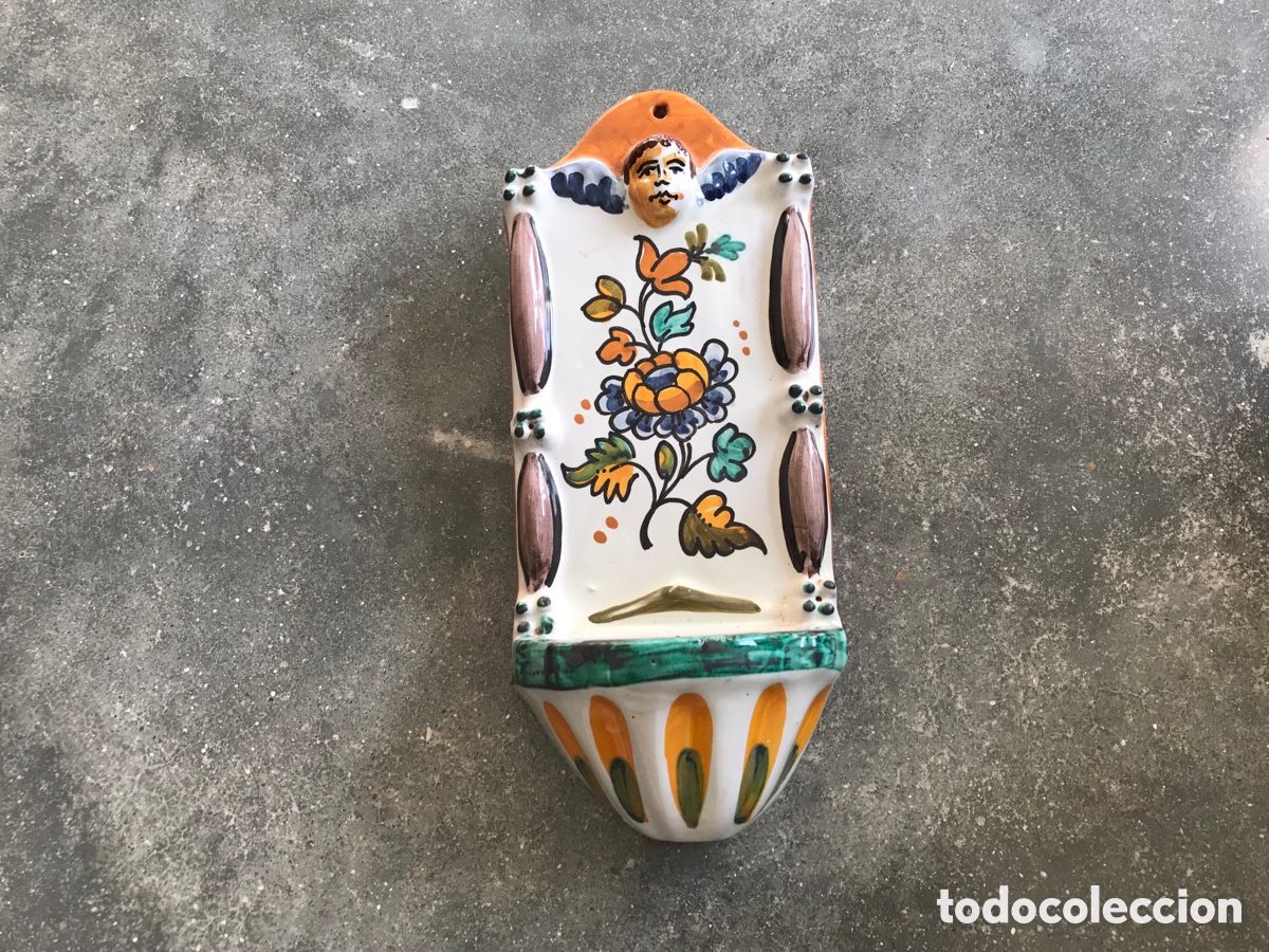 Antig&uuml;edades: Benditera gran tama&ntilde;o - Foto 1