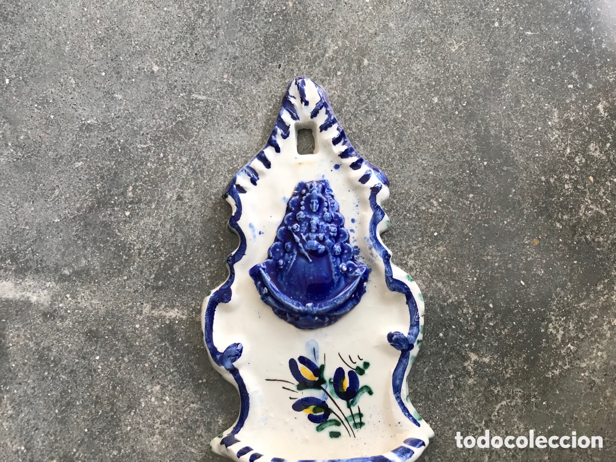 Antig&uuml;edades: Benditera virgen en relieve - Foto 2