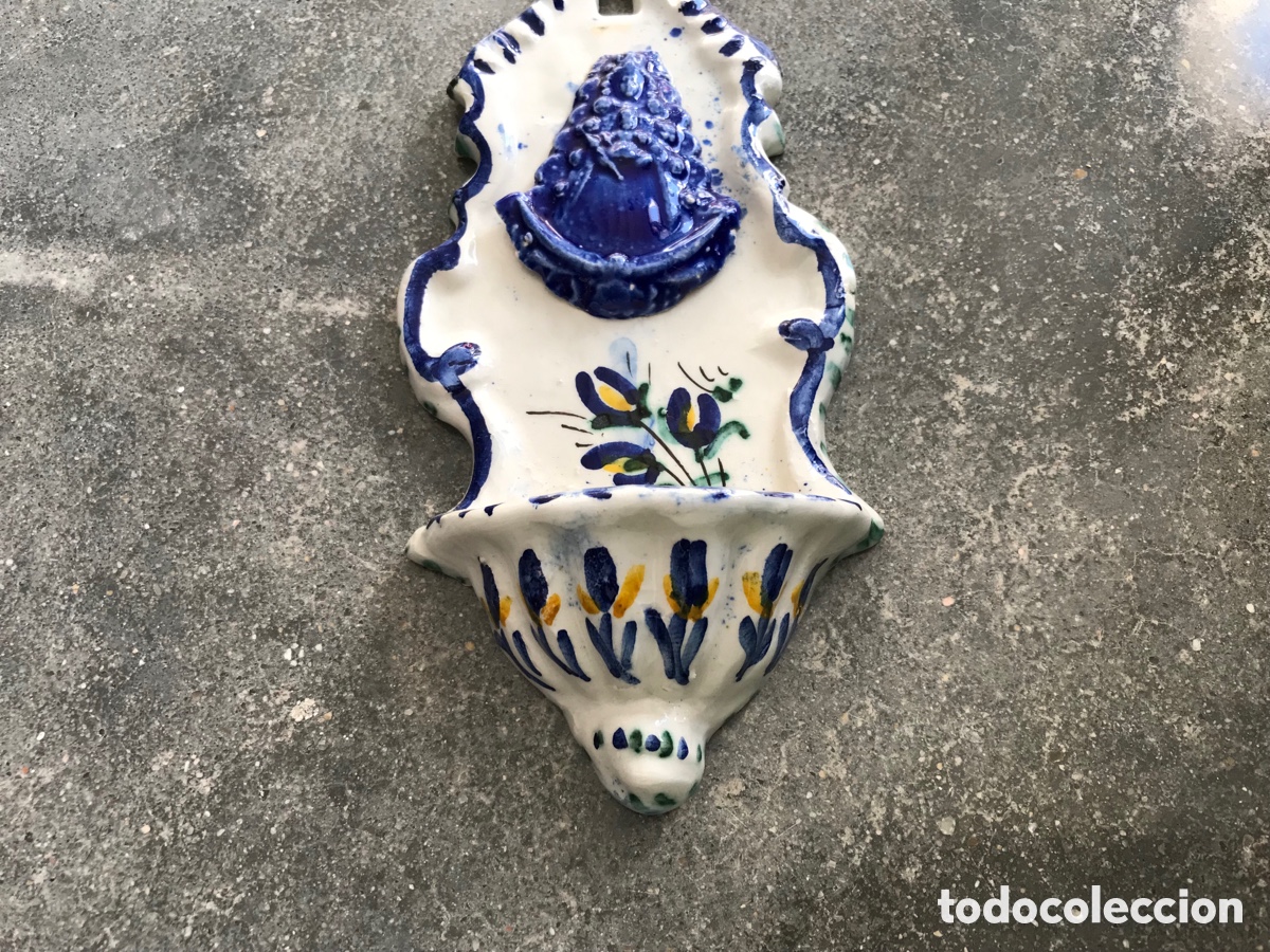 Antig&uuml;edades: Benditera virgen en relieve - Foto 3