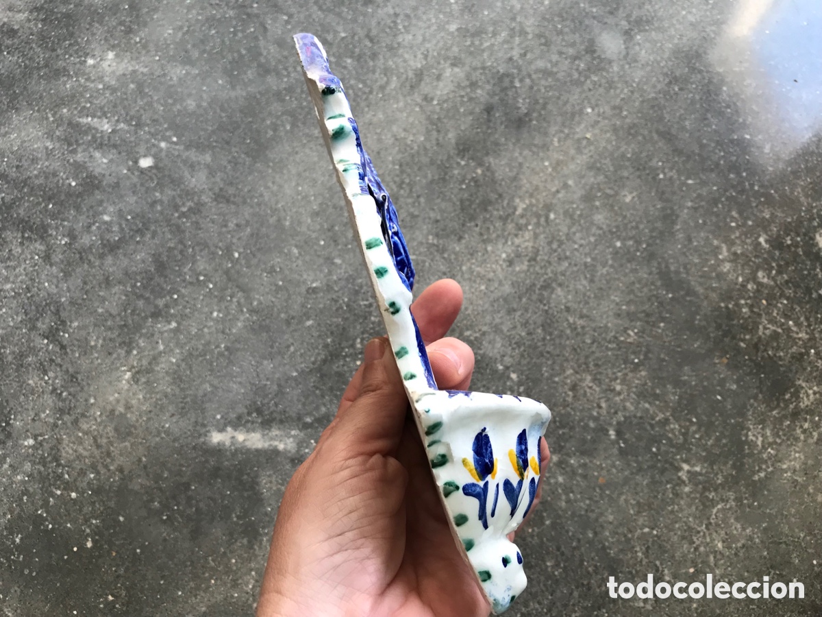 Antig&uuml;edades: Benditera virgen en relieve - Foto 5