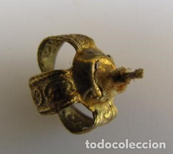 Antig&uuml;edades: CORONA METAL DORADO - Foto 2