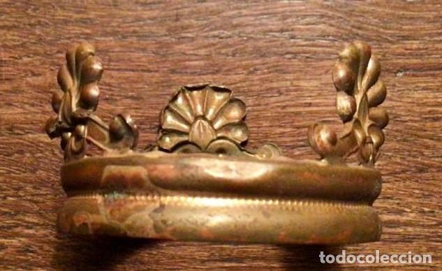 Antig&uuml;edades: CORONA DE BRONCE ANTIGUA - Foto 3