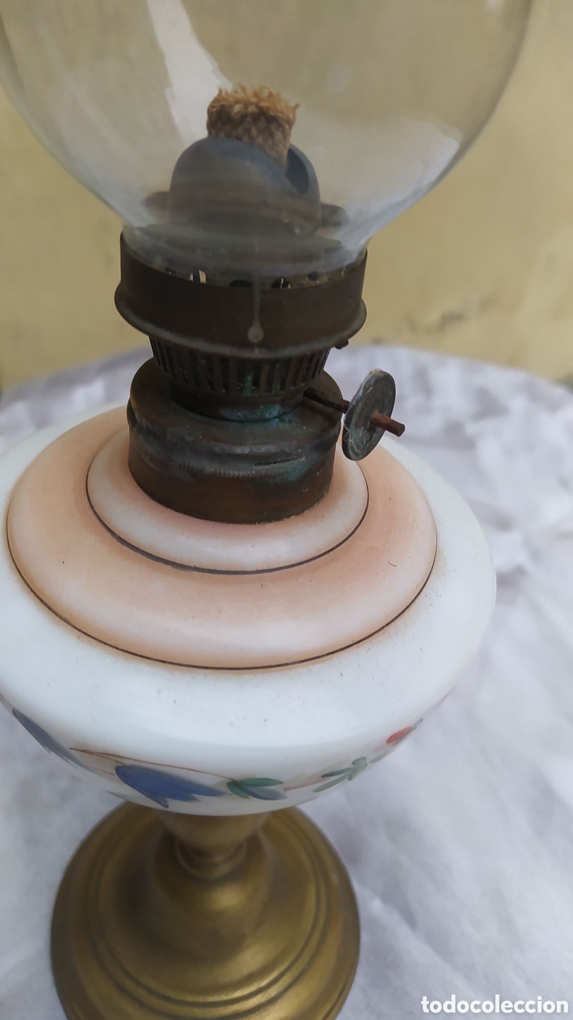 Antig&uuml;edades: Antica lampada a cherosene - Foto 2