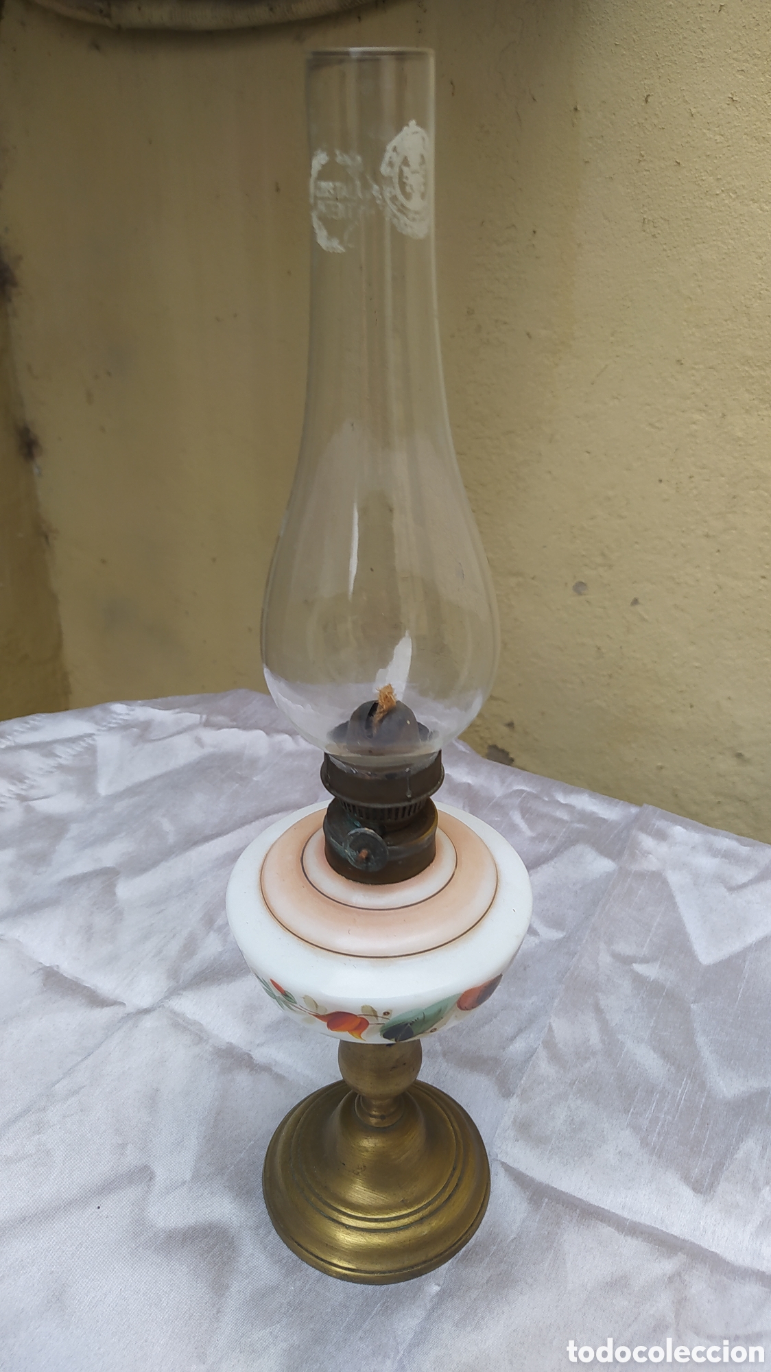 Antig&uuml;edades: Antica lampada a cherosene - Foto 1