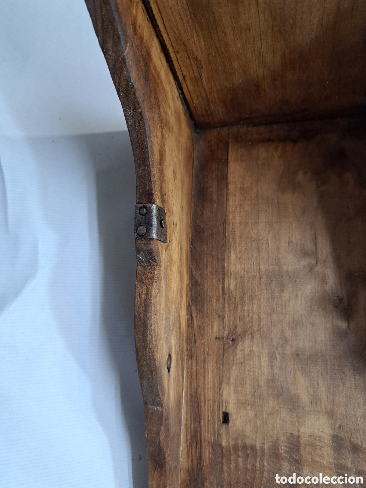 Antig&uuml;edades: Gran recogedor de madera r&uacute;stico - Foto 7