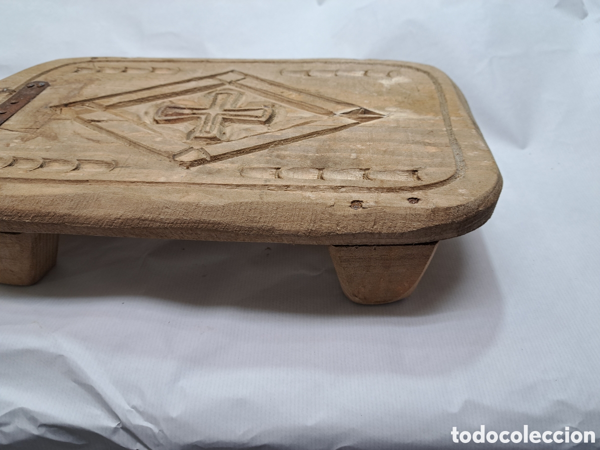 Antig&uuml;edades: Pareja de tablas de cocina r&uacute;sticas - Foto 2