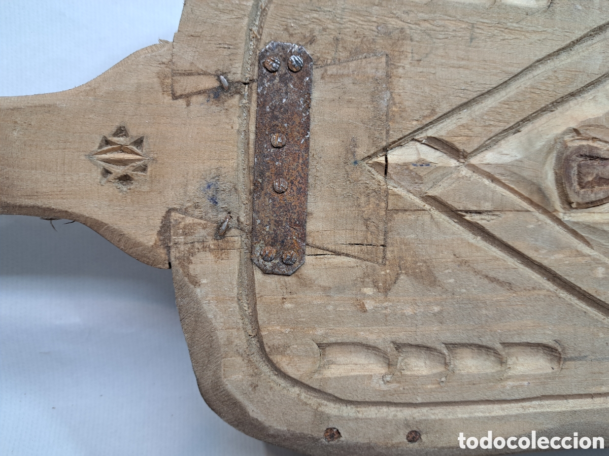 Antig&uuml;edades: Pareja de tablas de cocina r&uacute;sticas - Foto 8