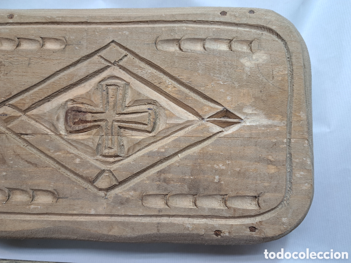 Antig&uuml;edades: Pareja de tablas de cocina r&uacute;sticas - Foto 11