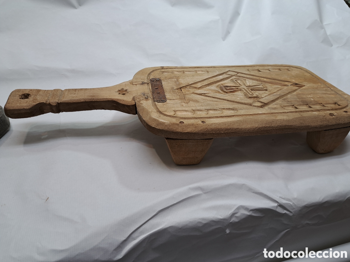 Antig&uuml;edades: Pareja de tablas de cocina r&uacute;sticas - Foto 1
