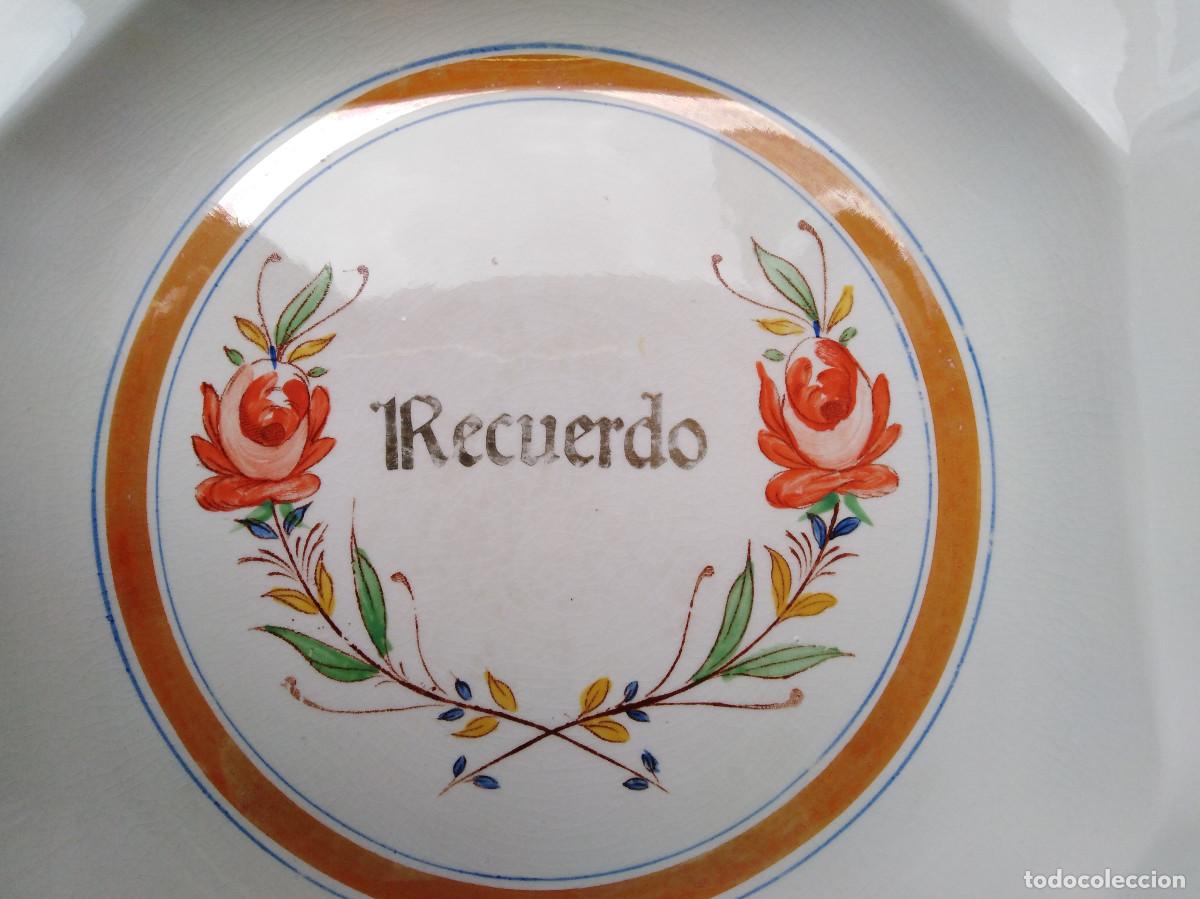 Antig&uuml;edades: Plato octogonal de 25,00 cm - San Claudio - Foto 4