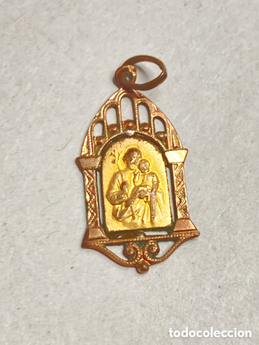 Antig&uuml;edades: Medalla de Sagrado de coraz&oacute;n de Jes&uacute;s - Foto 1