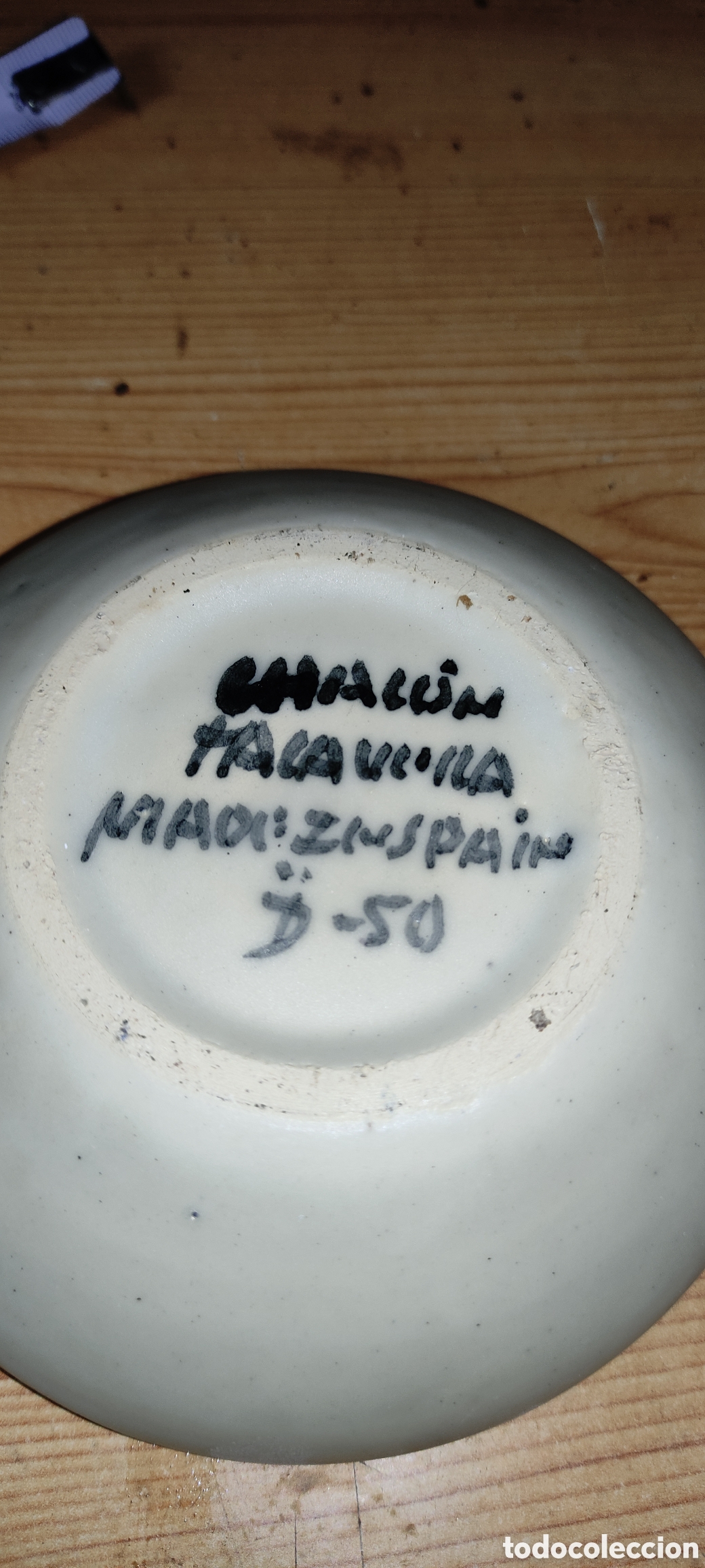 Antig&uuml;edades: ANTIGUO PLATO DE TALAVERA - Foto 4