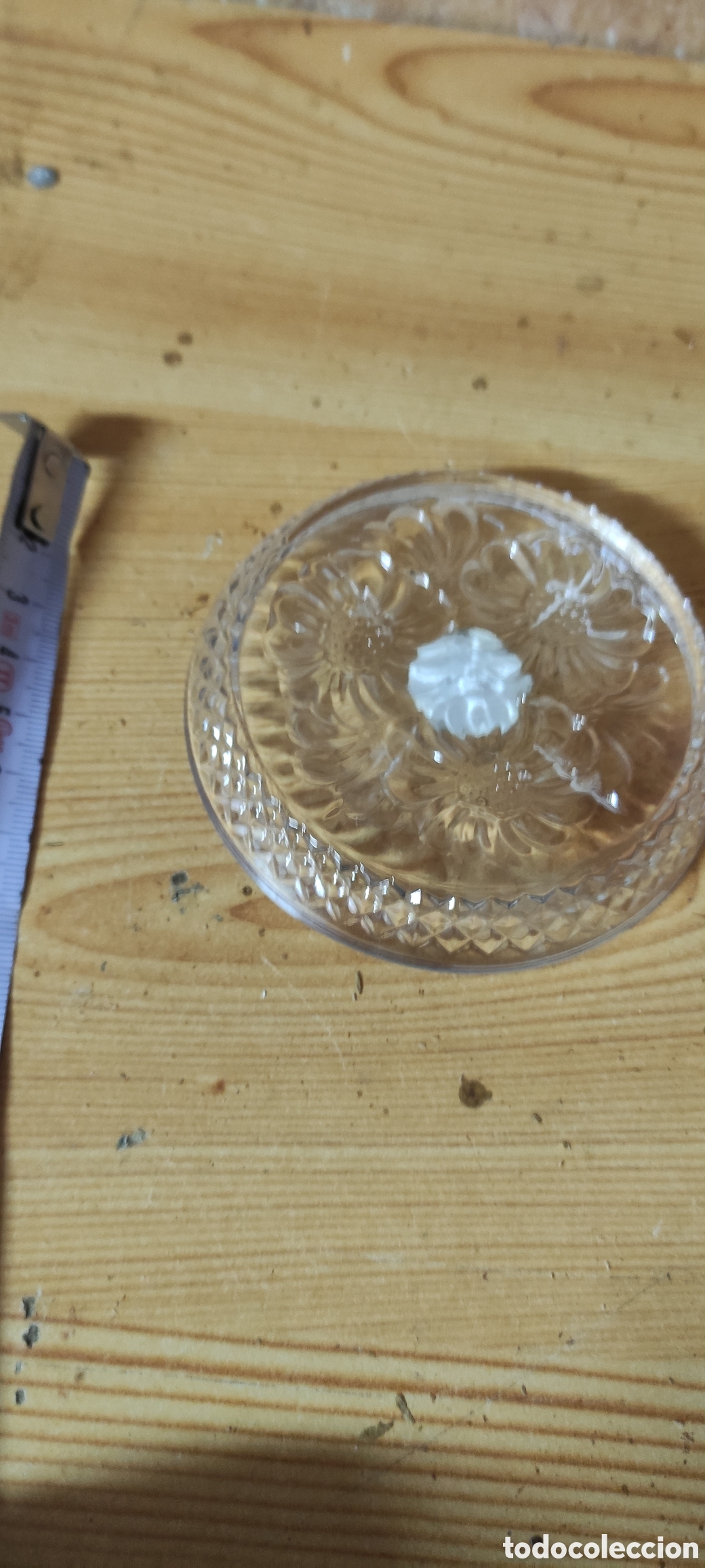 Antig&uuml;edades: PLATITO DE CRISTAL DARQUES - Foto 3