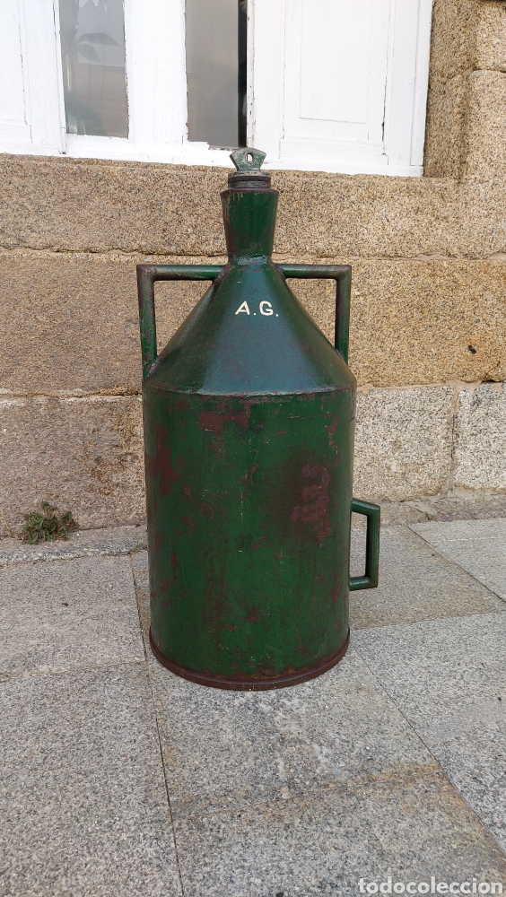 Antig&uuml;edades: Aceitera industrial circa 1930 - Foto 3
