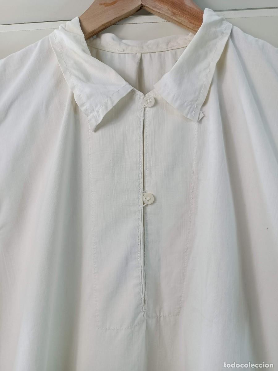Antig&uuml;edades: ANTIGUA CAMISA DE ALGOD&Oacute;N - Foto 3