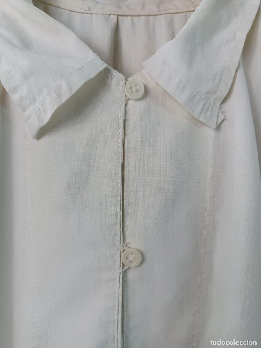 Antig&uuml;edades: ANTIGUA CAMISA DE ALGOD&Oacute;N - Foto 4